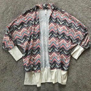 Xhilaration women’s small / medium chevron cardigan